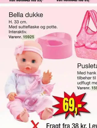 Harald Nyborg Bella dukke tilbud