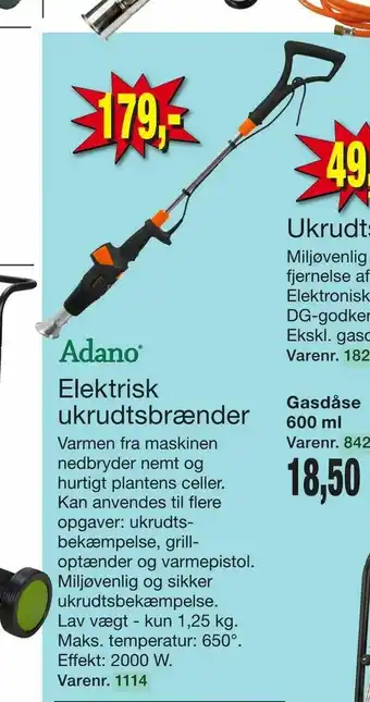 Harald Nyborg Elektrisk ukrudtsbrænder tilbud