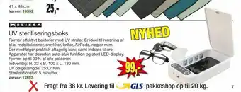 Harald Nyborg UV steriliseringsboks tilbud