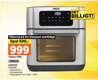 Power Princess airfryer tilbud