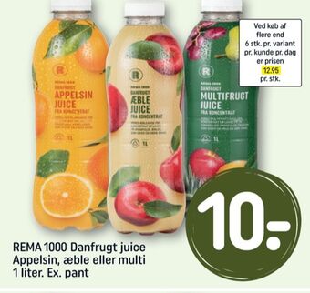 REMA 1000 Rema 1000 appelsinjuice tilbud