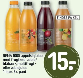 REMA 1000 Rema 1000 appelsinjuice tilbud