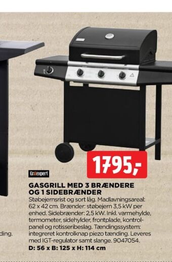 jem & fix Grillexpert gasgrill tilbud