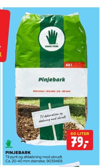 jem & fix Grønne fingre dækbark tilbud