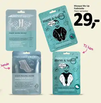 Normal Masque Me Up Fodmaske Flere varianter tilbud