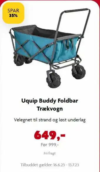 Uquip Buddy Foldbar Trækvogn
