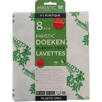 Maistic | 8-pak mikroplastfri karklude | hjem & rengøring > rengøring, vask & opvask
