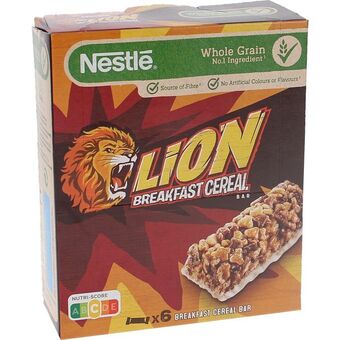 Motatos Lion | 2 x 6-pak nestlé morgenmadsmüslibarer | kolonial > korn, gryn og müsli,træning & vægt > mellemmåltid & energi tilbud