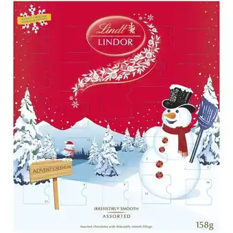 Lindt | lindor chocolate calendar | slik & snacks > chokolade