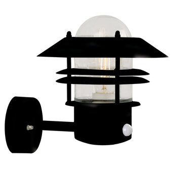 jem & fix Nordlux blokhus up m/sensor sort tilbud