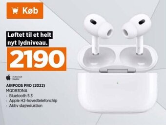 Power AIRPODS PRO (2022) MQD83DNA tilbud