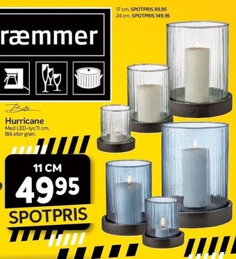 Din Isenkræmmer Bitz hurricane tilbud