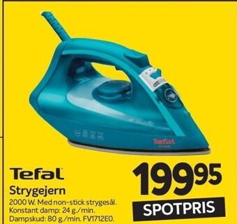 Din Isenkræmmer Tefal strygejern tilbud