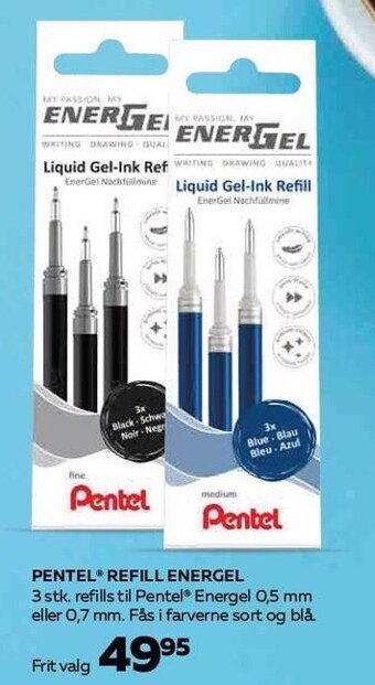 Pentel refill energel