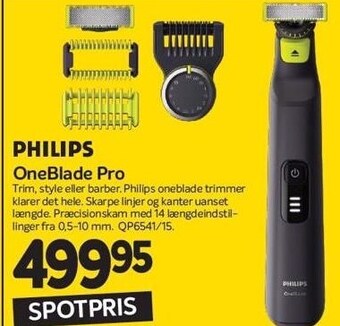 Din Isenkræmmer Philips oneblade pro tilbud