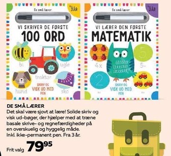 Bog & idé De små lærer tilbud
