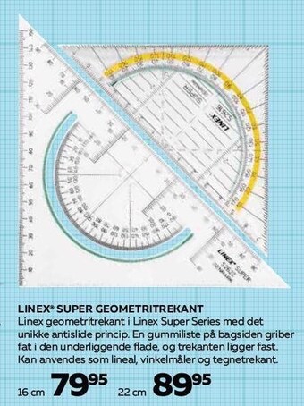 Linex super geometritrekant