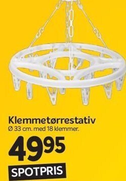 Klemmetørrestativ