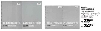 Relief kollegieblok