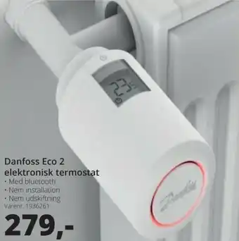 Danfoss Eco 2 Elektronisk Termostat