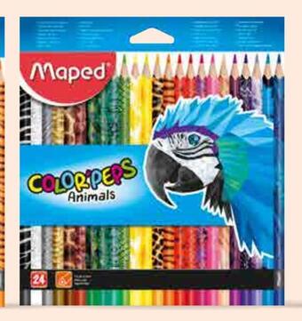 Bog & idé Maped ® color'peps animals farveblyanter tilbud