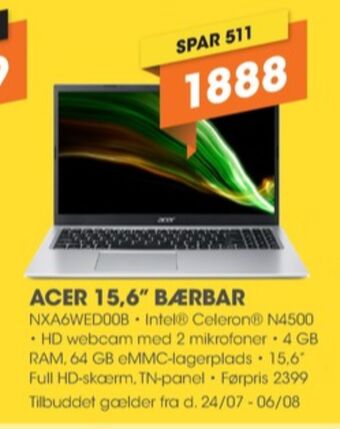 Acer bærbar pc