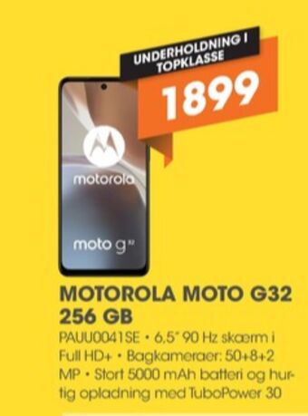 Expert Moto g32 mobiltelefon tilbud