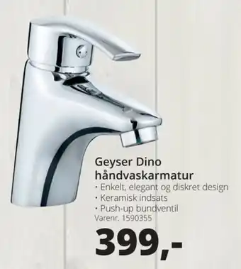 Geyser Dino Håndvaskarmatur