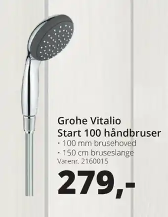Grohe Vitalio Start 100 Håndbruser