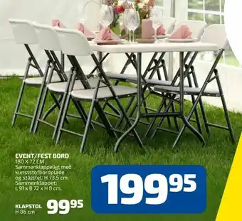 Davidsen Event/fest bord tilbud