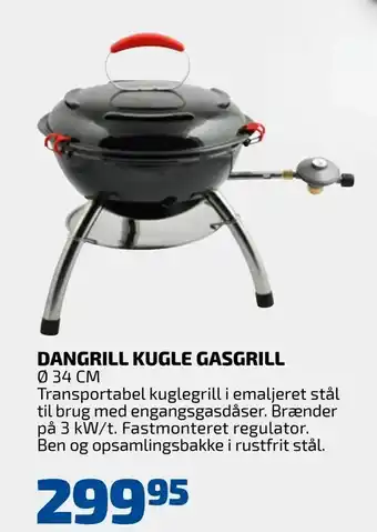 Davidsen Dangrill kugle gasgrill tilbud