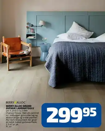Davidsen Berry alloc grand avenue laminatgulv tilbud