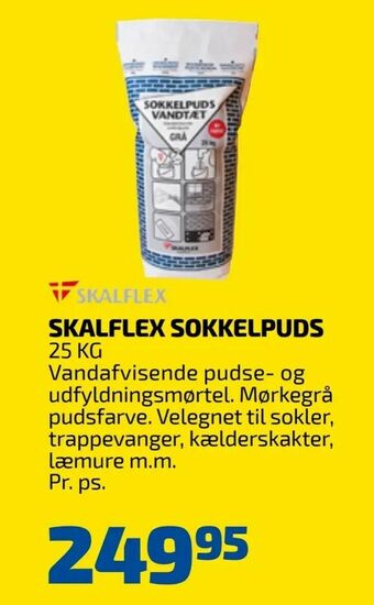 Skalflex sokkelpuds