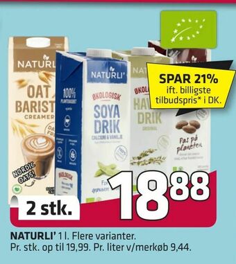 Fleggaard Naturli' tilbud