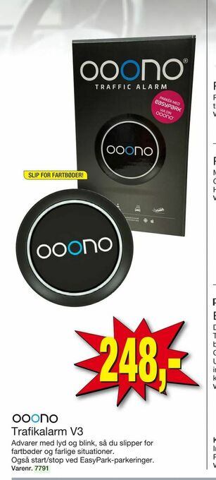 Harald Nyborg Trafikalarm V3 tilbud