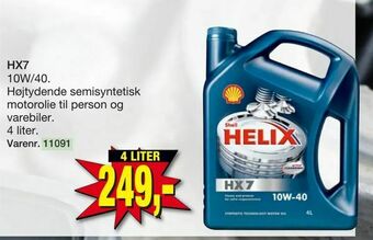 Harald Nyborg Shell motorolie tilbud