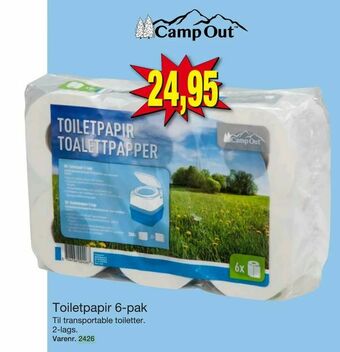 Harald Nyborg Toiletpapir 6-pak tilbud