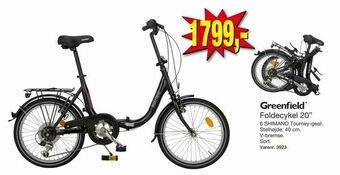 Harald Nyborg Foldecykel 20" tilbud