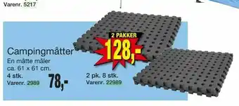 Campingmåtter