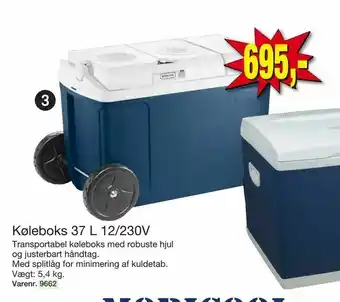 Harald Nyborg Køleboks 37 L 12/230V tilbud