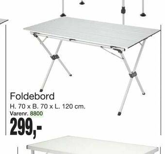 Harald Nyborg Foldebord tilbud