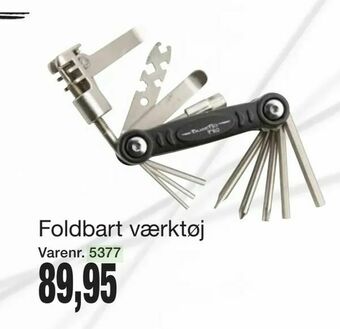 Foldbart værktøj
