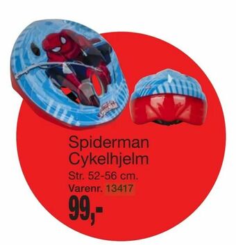 Harald Nyborg Spiderman Cykelhjelm tilbud