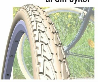 Harald Nyborg Cykeldæk creme tilbud