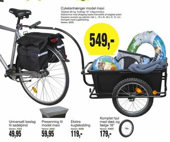 Harald Nyborg Universalt beslag til sadelpind tilbud