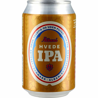 Netpris Albani hvede ipa 4,5 % 24 x 330ml (bedst før: 31.10.2023) tilbud