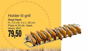 Harald Nyborg Holder til grill tilbud