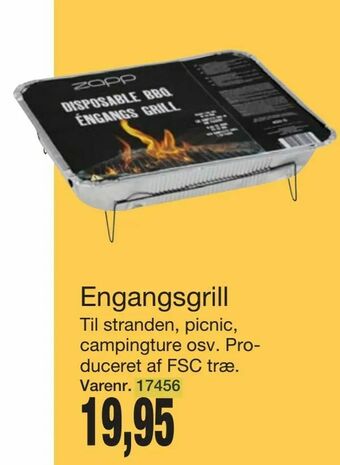 Harald Nyborg Engangsgrill tilbud