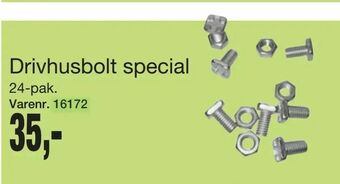 Harald Nyborg Drivhusbolt special tilbud