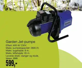 Harald Nyborg Garden Jet-pumpe tilbud